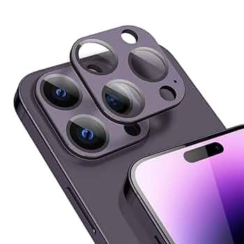 iPhone14Pro 128GB 背面.望遠カメラに傷あり iPhone 14 Pro カメラレンズカバー割れ交換修理【11,000円